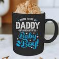 Soon To Be A Daddy Of A Baby Boy New Dad Expecting Father Graphic Print Coffee Mug