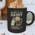 Soon To Be Daddy Fatherhood Baby Announcement Future Dad Graphic Print Coffee Mug