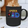 Spider Dad Shirt Birthday Fathers Day Halloween Costumes Pjs Graphic Print Coffee Mug
