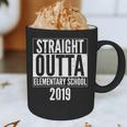 Straight Outta Elementary School 2019 Graduation Fun Graphic Print Coffee Mug