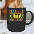 Straight Outta Kindergarten TShirt Graduation Kid Graphic Print Coffee Mug