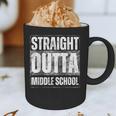 Straight Outta Middle School Class Of 2024 Graduation Graphic Print Coffee Mug