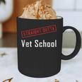 Straight Outta Vet School Graduation Veternarians I Survived Graphic Print Coffee Mug