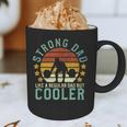Strong Dad Workout Weight Lifting Father's Day Graphic Print Coffee Mug