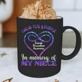 Suicide Prevention Shirt Teal & Purple In Memory Of Niece Graphic Print Coffee Mug Suicide Prevention Shirt Teal & Purple In Memory Of Niece Graphic Print Coffee Mug