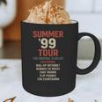 Summer 99 Tour Original Playlist Retro Nostalgia Graphic Print Coffee Mug