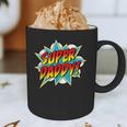 Super Daddy Comic Book Superhero Father's Day Graphic Print Coffee Mug Super Daddy Comic Book Superhero Father's Day Graphic Print Coffee Mug