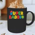 Super Gamer Dad Unleashed Celebrating Fatherly Powers Graphic Print Coffee Mug