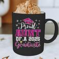 Super Proud Aunt Of 2025 Graduate Senior Graduation Family Graphic Print Coffee Mug