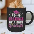 Super Proud Grandma Of 2025 Graduate Graduation Family Graphic Print Coffee Mug