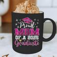 Super Proud Mom Of 2025 Graduate Senior Graduation Family Graphic Print Coffee Mug