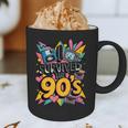 I Survived The 90s – Cute Retro Cartoon Nostalgia Graphic Print Coffee Mug