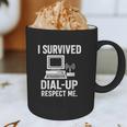 I Survived Dial-Up Internet – Retro 90s Nostalgia Graphic Print Coffee Mug I Survived Dial-Up Internet – Retro 90s Nostalgia Graphic Print Coffee Mug