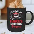 i Survived My Fiance's Nursing Degree Graduation Gifts Graphic Print Coffee Mug