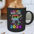 I Survived Nursing School Of 2024 Student Graduation 2024 Graphic Print Coffee Mug