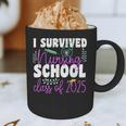 I Survived Nursing School Class Of 2025 New Nurse Graduation Graphic Print Coffee Mug