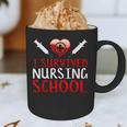 I Survived Nursing School Graduation Cool Graphic Print Coffee Mug