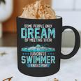Swimming Parent Swimmer Mom Dad My Favorite Swim Meet Graphic Print Coffee Mug