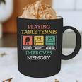 Table Tennis Impoves Memory Funny Ping Pong Graphic Print Coffee Mug