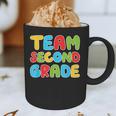 Team Second Grade Shirt 2nd Grade Back To School Graduation Graphic Print Coffee Mug