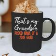 That's My Grandson 2018 Graduation Shirt For Grad Nanas Graphic Print Coffee Mug