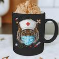 Tiger Nurse RN ER Nursing School Graduation Graphic Print Coffee Mug