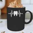 Tooth Heartbeat Dentist Graduation Party Dental Heartbeat Graphic Print Coffee Mug