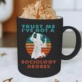 Trust Me I'Ve Got A Sociology Degree College Graduation Graphic Print Coffee Mug