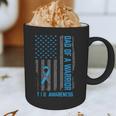 Type 1 Diabetes Awareness T1D Dad Of Warrior Type 1 Diabetic Graphic Print Coffee Mug Type 1 Diabetes Awareness T1D Dad Of Warrior Type 1 Diabetic Graphic Print Coffee Mug