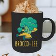 Vegetable Word Game Dad Joke Brocco-Lee Broccoli Graphic Print Coffee Mug