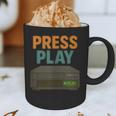 VHS Cassette Retro Analog Nostalgia Theme Graphic Print Coffee Mug