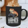 I Like Video Games Bearded Dragon Gamer Introvert Mood Graphic Print Coffee Mug I Like Video Games Bearded Dragon Gamer Introvert Mood Graphic Print Coffee Mug