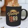 Vintage 1969 Retro Era Badge For Nostalgia Fans Graphic Print Coffee Mug