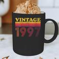 Vintage 1997 Retro Style 90's Born Nostalgia Vibes Birthday Graphic Print Coffee Mug