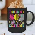 Vintage 80s Vibes Costume Nostalgia 1980s Fashion Cassette Graphic Print Coffee Mug