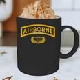 Vintage Airborne Veteran Paratrooper For Men Dad T-Shirt Graphic Print Coffee Mug
