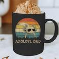 Vintage Axolotl Dad Axolotl Lovers Daddy Father's Day Graphic Print Coffee Mug