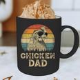 Vintage Chicken Dad Chicken Lovers Daddy Father's Day Graphic Print Coffee Mug