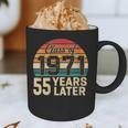 Vintage Class Of 1971 55 Years Later Reunion 55th Graduation Graphic Print Coffee Mug