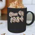 Vintage Class Of 1984 40th Reunion High School Graduation 84 Graphic Print Coffee Mug