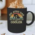 Vintage Jiu Jitsu Dad Just Like A Normal Dad Only Cooler Graphic Print Coffee Mug