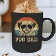 Vintage Pug Dad Dog Lovers Father's Day Tee Graphic Print Coffee Mug Vintage Pug Dad Dog Lovers Father's Day Tee Graphic Print Coffee Mug