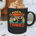 Vintage Retro Classically Trained Video Game 90s Nostalgia Graphic Print Coffee Mug