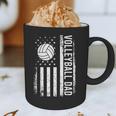Vintage Volleyball Dad USA Flag Retro Fathers Day Daddy Papa Graphic Print Coffee Mug Vintage Volleyball Dad USA Flag Retro Fathers Day Daddy Papa Graphic Print Coffee Mug