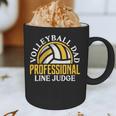 Volleyball Dad Professional Line Judge Volleyball Dad Graphic Print Coffee Mug