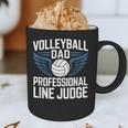 Volleyball Dad Professional Line Judge Volleyball Father Graphic Print Coffee Mug