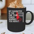 Volleyball Mom Dad Parent Shirt Daughter Player Graphic Print Coffee Mug