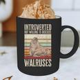 Walrus Lover Introvert Walrus Graphic Print Coffee Mug Walrus Lover Introvert Walrus Graphic Print Coffee Mug