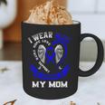 I Wear Blue In Memory Of Mom Colon Cancer Awareness Shirts Graphic Print Coffee Mug
