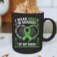 I Wear Green In Memory Of My Mom Bile Duct Cancer Awareness Graphic Print Coffee Mug I Wear Green In Memory Of My Mom Bile Duct Cancer Awareness Graphic Print Coffee Mug